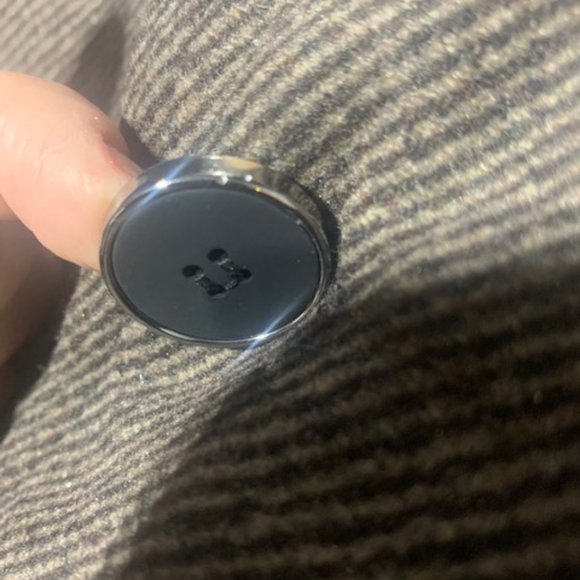 Wantdo Men's Wool Blend Pea Coat-Coffee - Picture 8 of 8